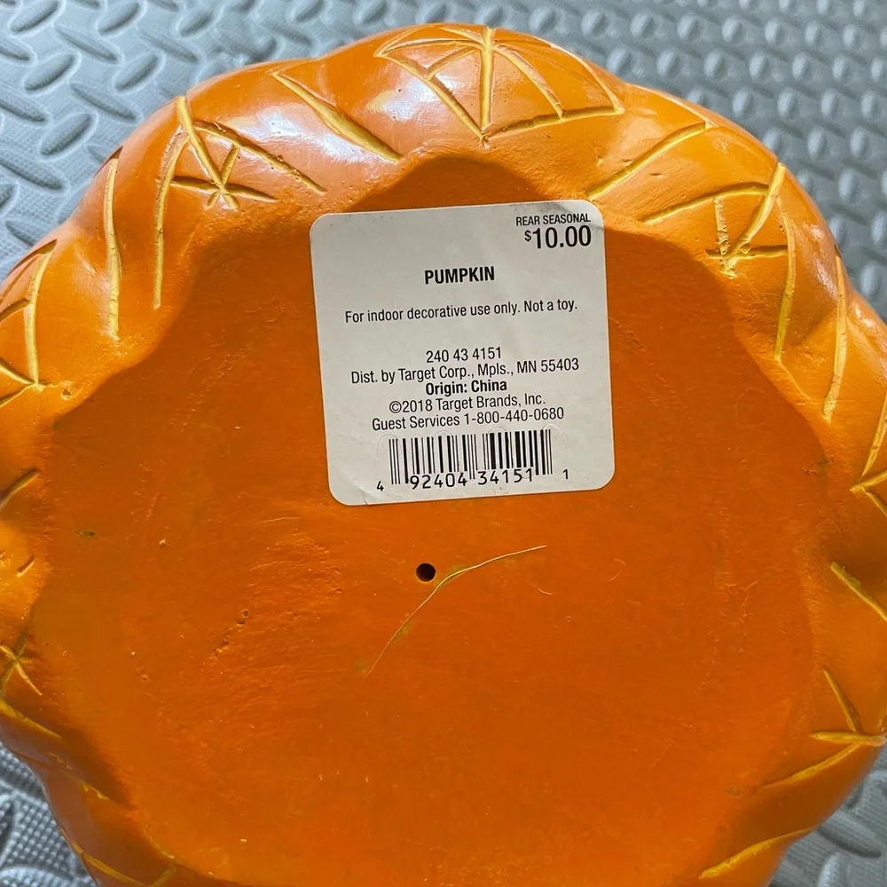 Halloween Pumpkin Decoration from Target